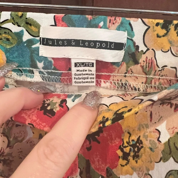 Floral stretchy dress pants - Picture 4 of 4